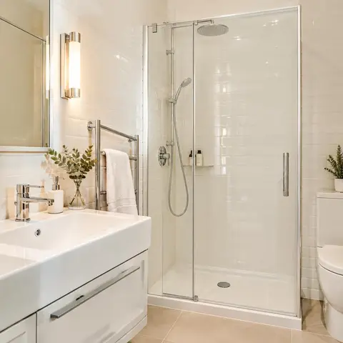 Bathroom after a clean
